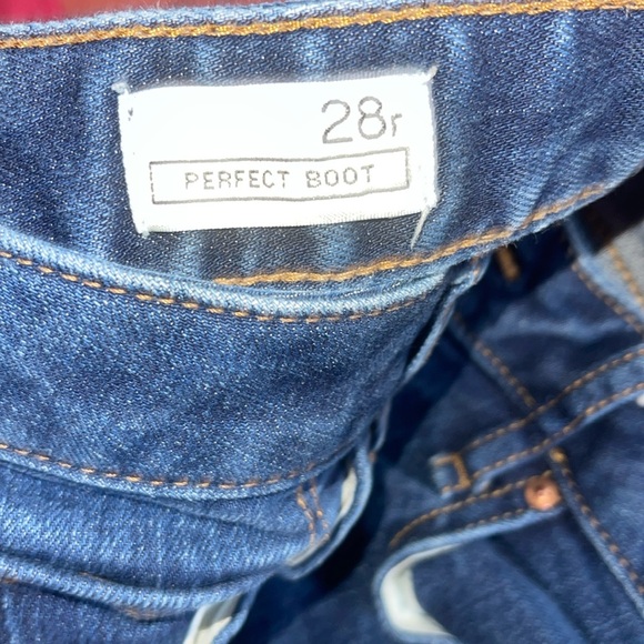 Gap Perfect Boot Jeans 28r - Picture 2 of 2